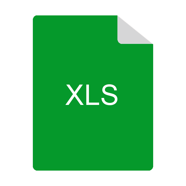 icona xls